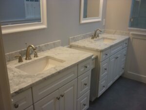Carrara Marble Bathroom